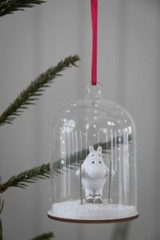 Moomin sneeuwbol kersthanger