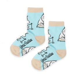 Moomintroll Fishing Kids Socks licht blauw 24-26