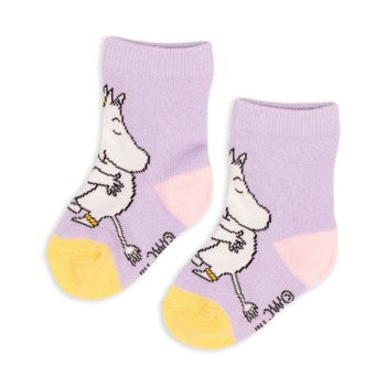 Moomin love Baby Socks licht paars 19-21
