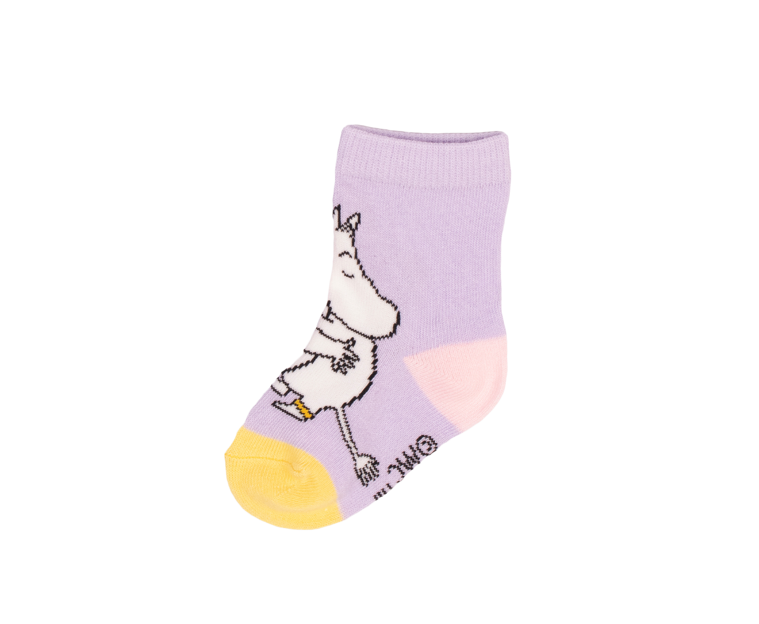 Moomin love Baby Socks licht paars