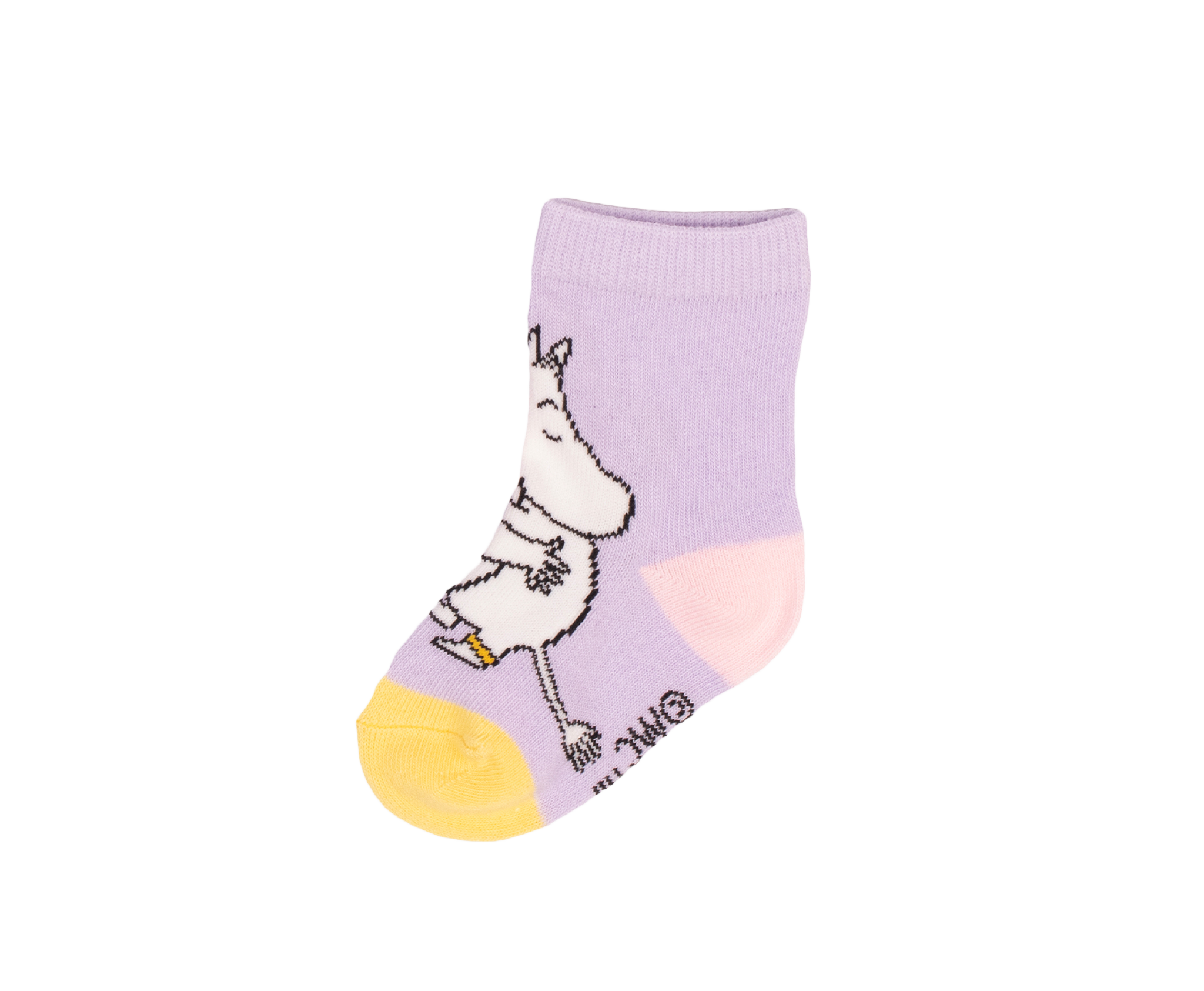 Moomin love Baby Socks licht paars