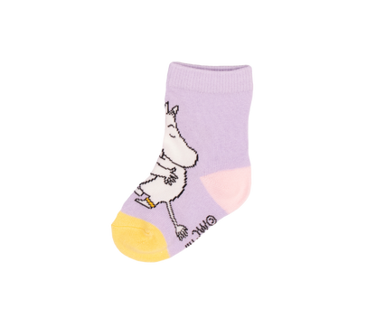 Moomin love Baby Socks licht paars
