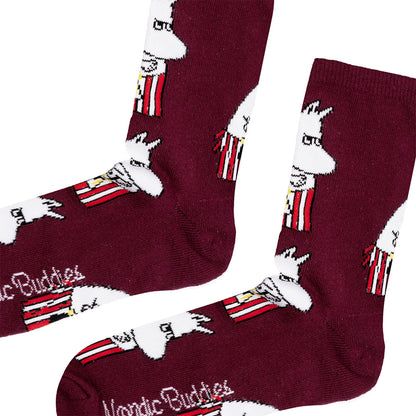 Moomin Troll Love Damen Retro Socken
