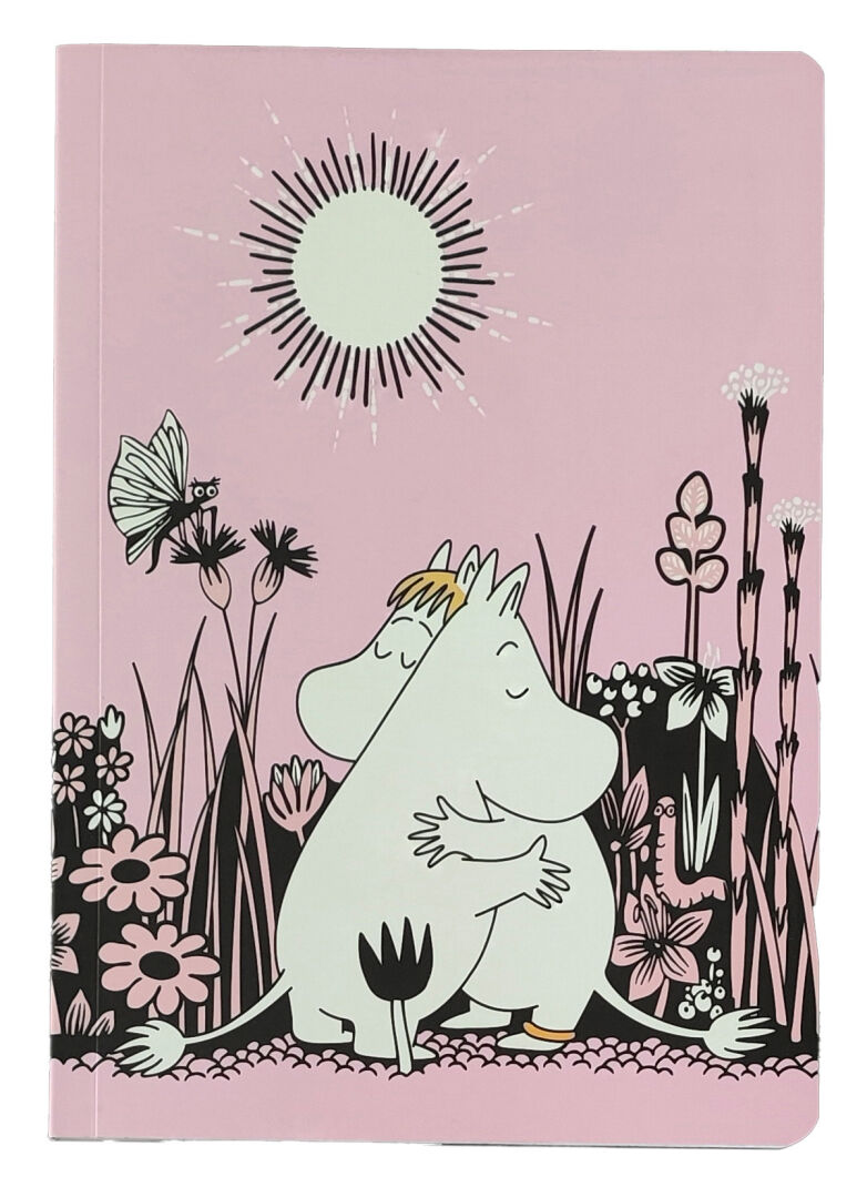 Moomin notebook Pink Love
