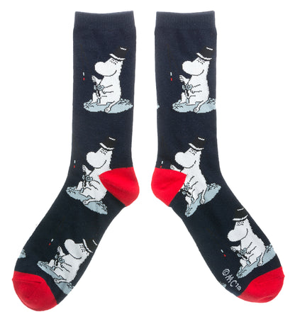 Moominpappa Fishing Men Socks