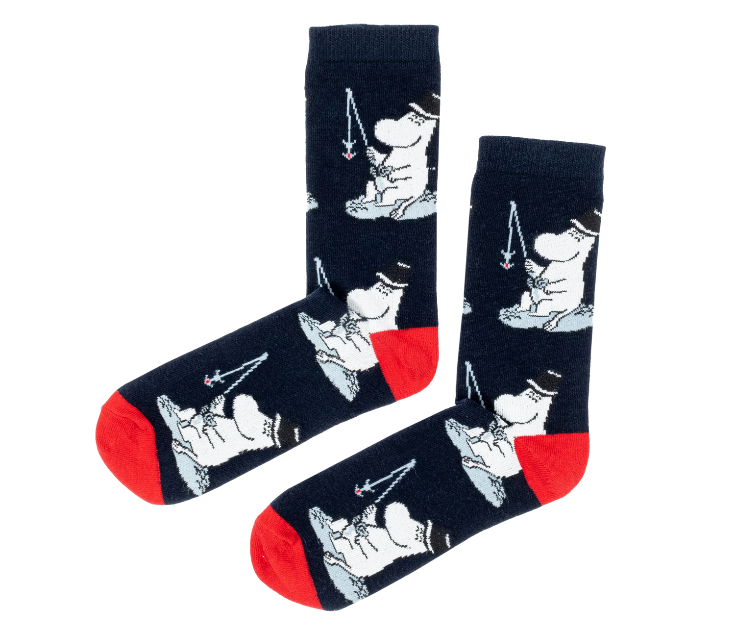 Moominpappa Fishing Men Socks