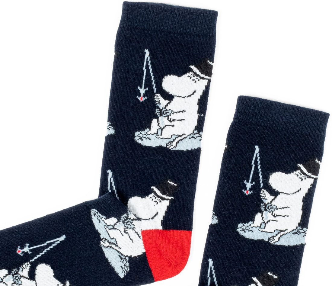 Moominpappa Fishing Men Socks