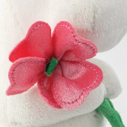 Moomin pluche knuffel Pink flower S