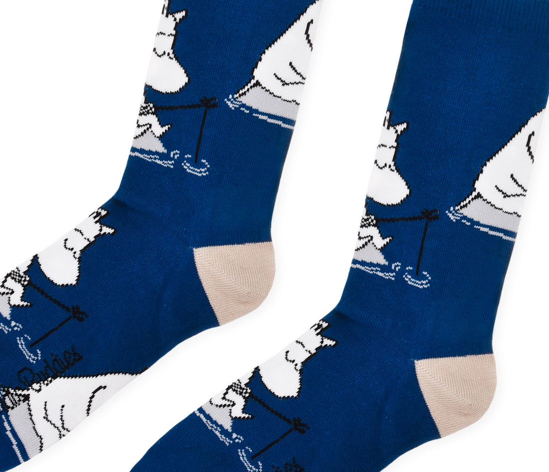 Moomintroll Fishing Men Socks