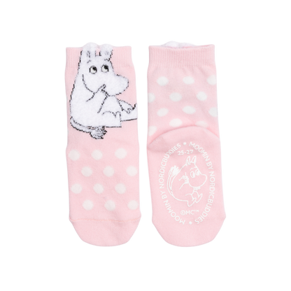 Moomin Baby Socks fluffy licht roze 22-24