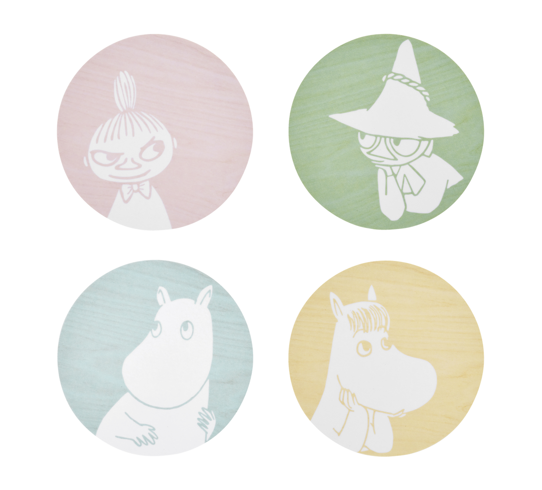 Moomin onderzetter set van 4