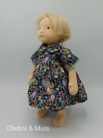 Doll dress and pants for doll 33-38 cm