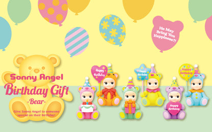 1 Sonny Angel uit Birthday Gift Bear serie