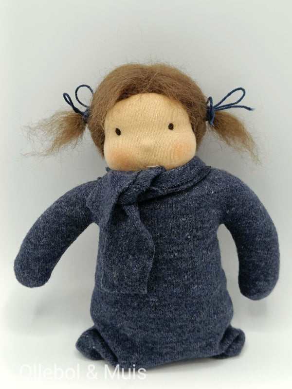 Cuddle doll blue