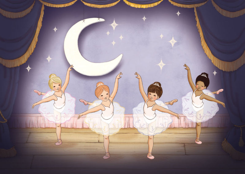 Belle &amp; Boo ansichtkaart Ballet Show