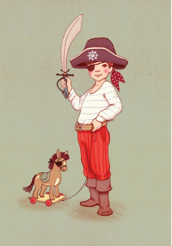 Belle &amp; Boo postcard Ahoy There