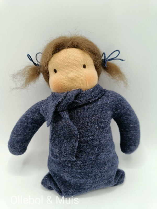 Cuddle doll blue