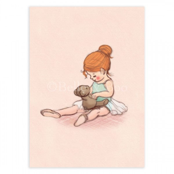 Belle &amp; Boo ansichtkaart Teddy Bear