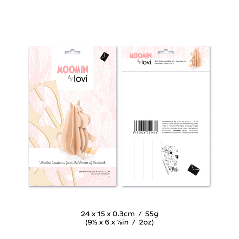 Lovi houten Moomin Snorkmaiden