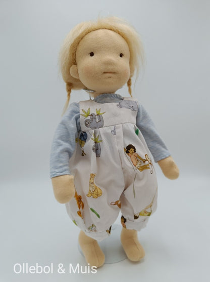 Waldorf poppen broek met t-shirt