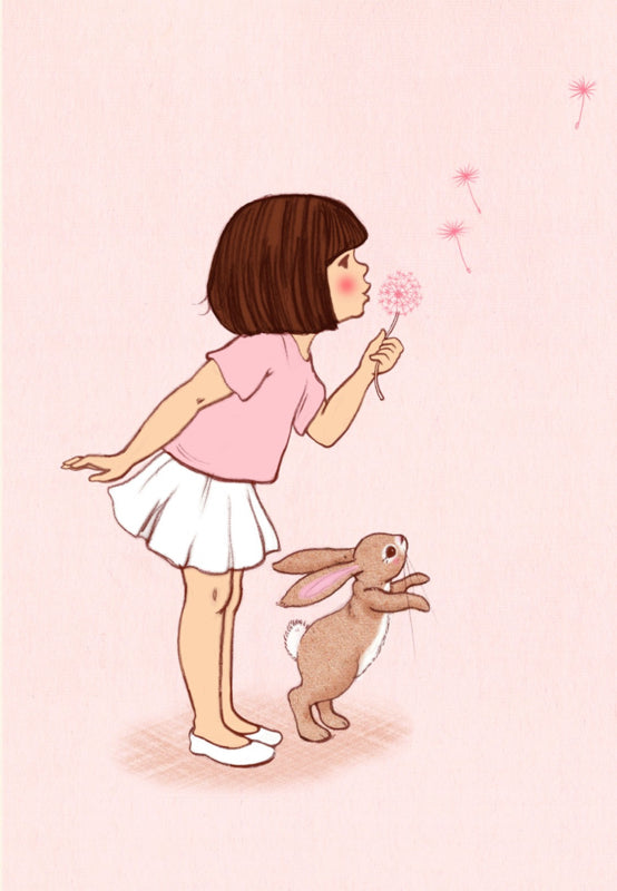 Belle &amp; Boo ansichtkaart Dandelion