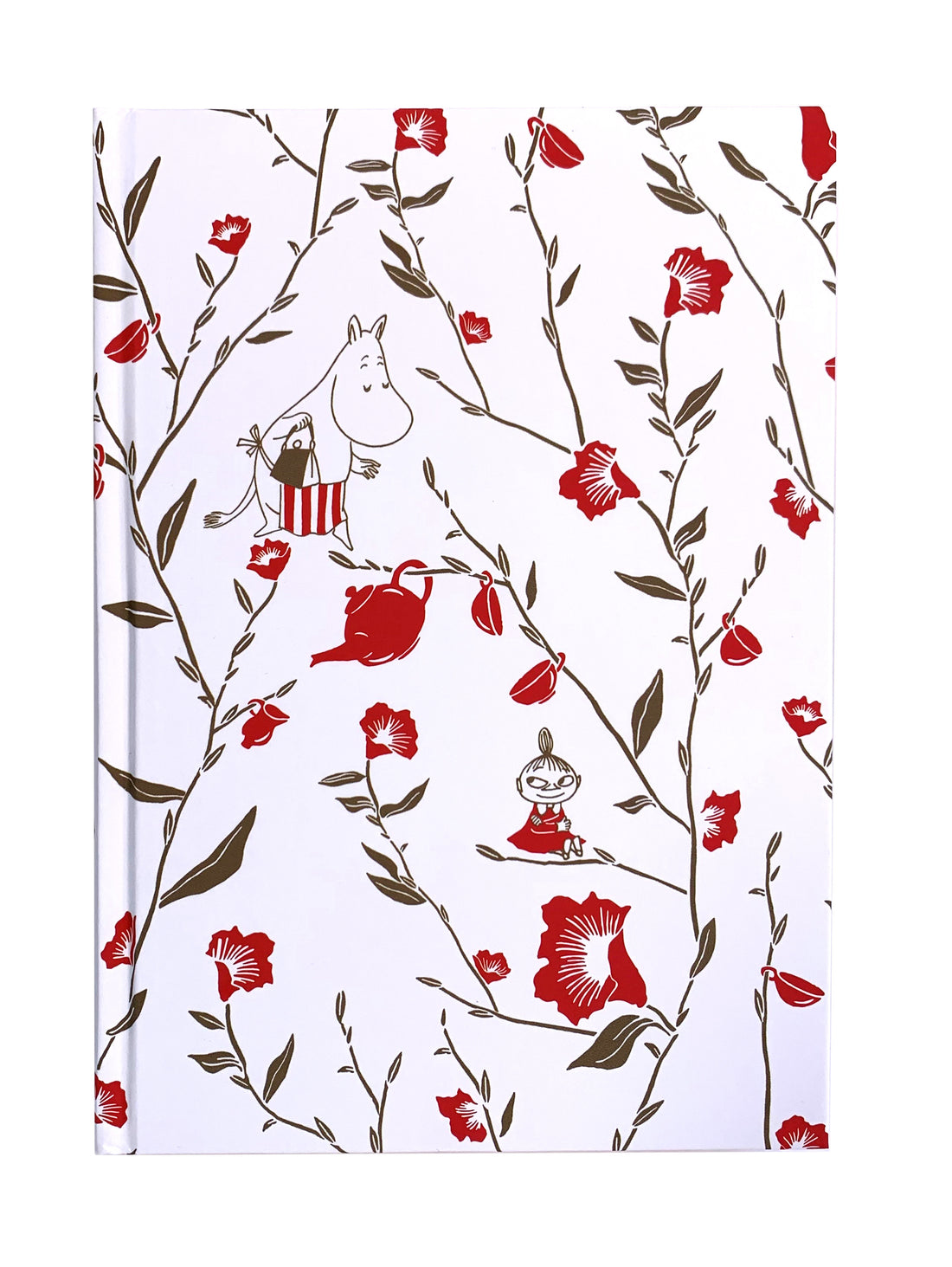 Notebook Moomin Teaparty red