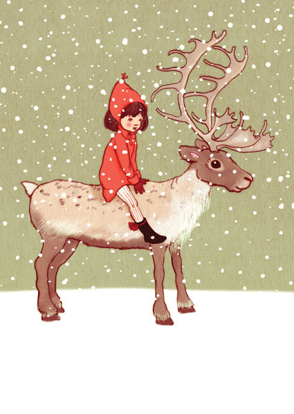 Belle &amp; Boo ansichtkaart Me &amp; My Reindeer