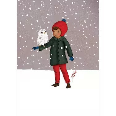 Ansichtkaart Belle &amp; Boo Snow Owl