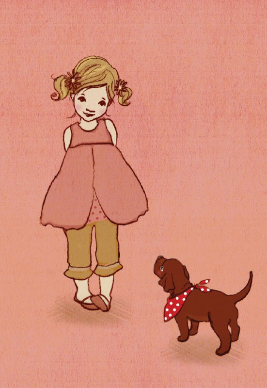 Belle &amp; Boo postcard Ava
