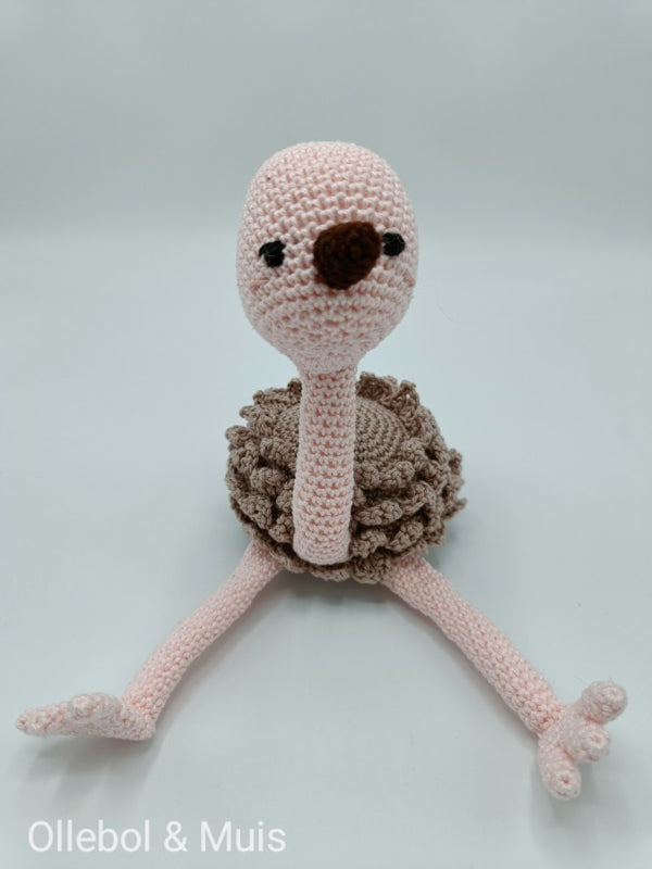 Luis, the ostrich