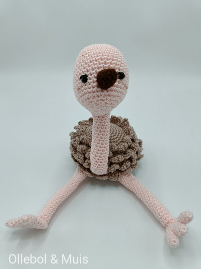 Luis, the ostrich
