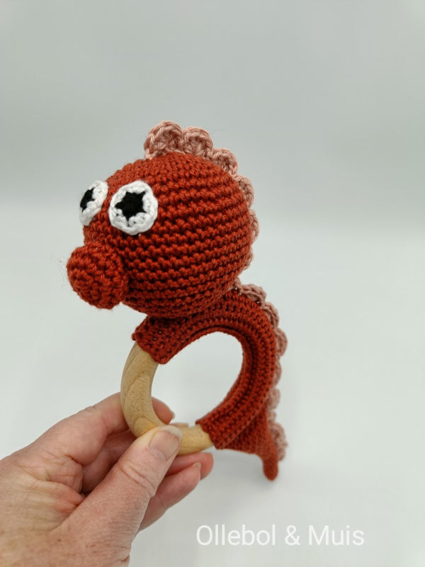 Rammelaar / bijtring Shelly het zeepaardje