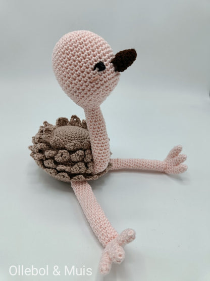 Luis, the ostrich