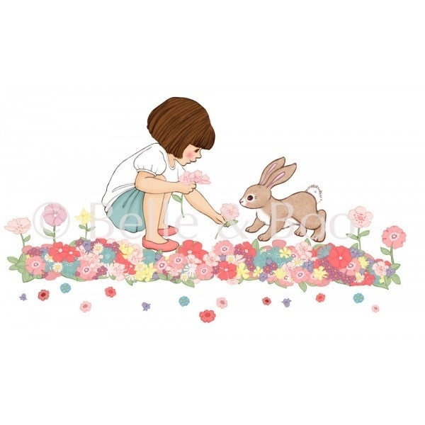 Muursticker Belle&