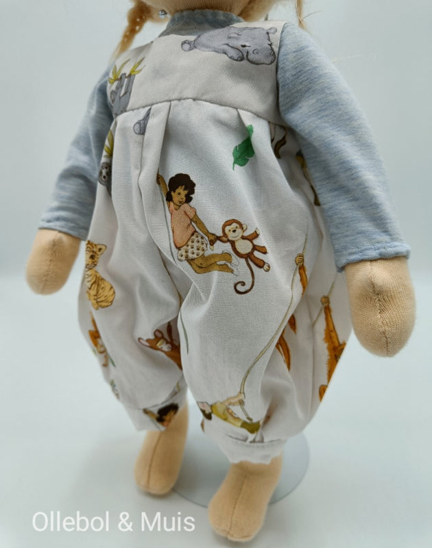 Waldorf poppen broek met t-shirt
