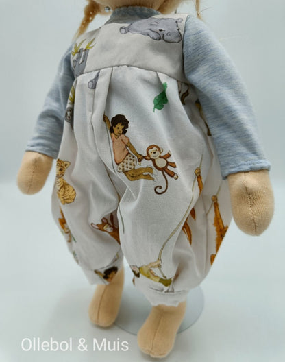 Waldorf poppen broek met t-shirt