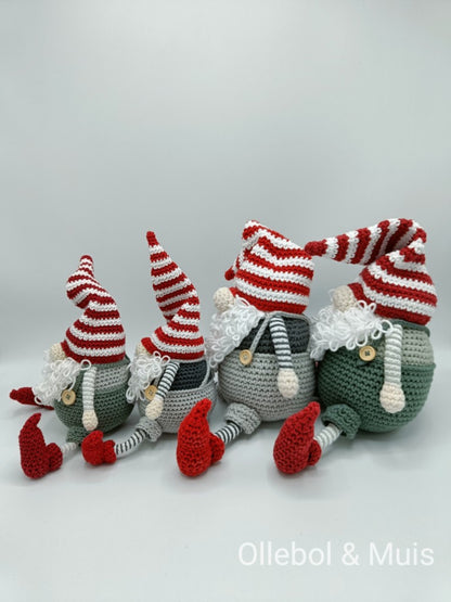 Gehaakte kerstgnome