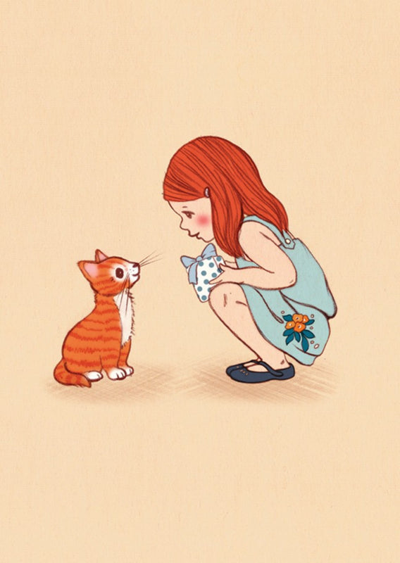 Belle &amp; Boo ansichtkaart Kitty