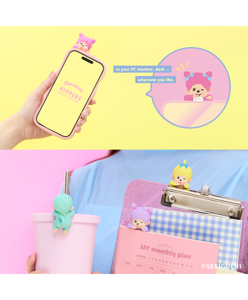 1 Monchhichi hipper Colors Wink